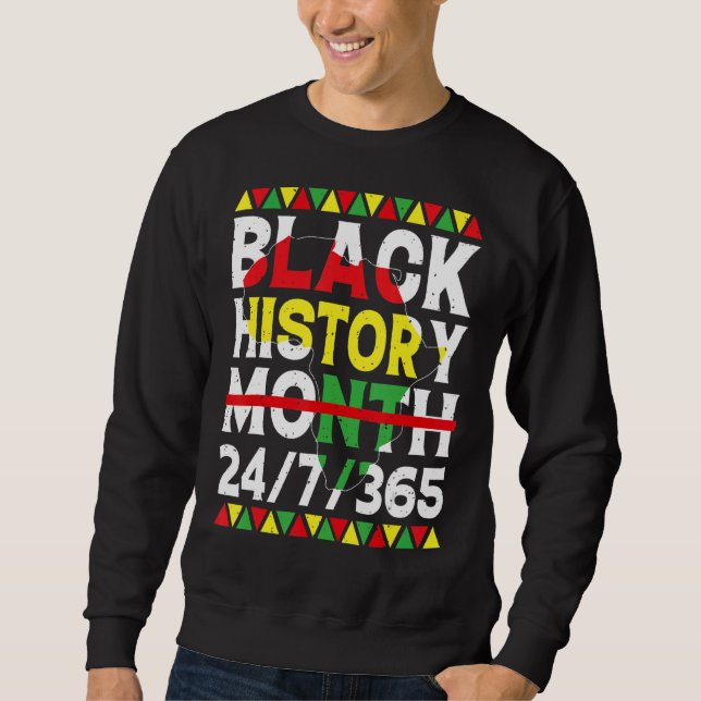 Sudadera Black History Month 247365 African American Melani (Anverso)