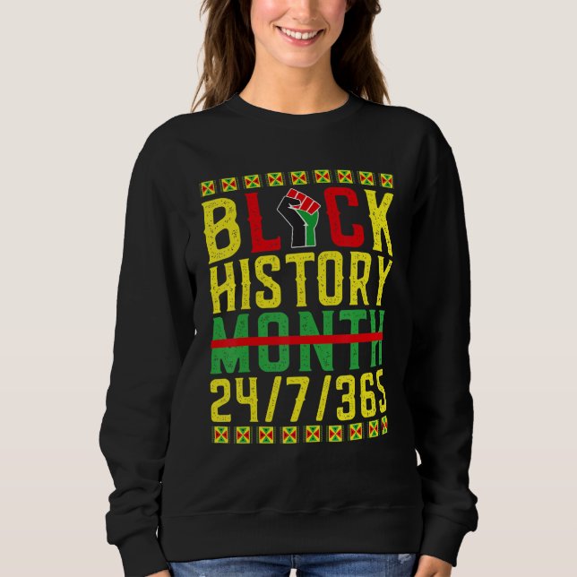 Sudadera Black History Month 247365 African American Melani (Anverso)
