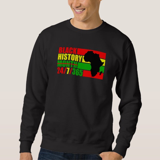 Sudadera Black History Month 247365  Black History Month 20 (Anverso)