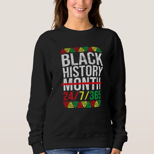Sudadera Black History Month 247365 Gift Pride African Amer (Anverso)