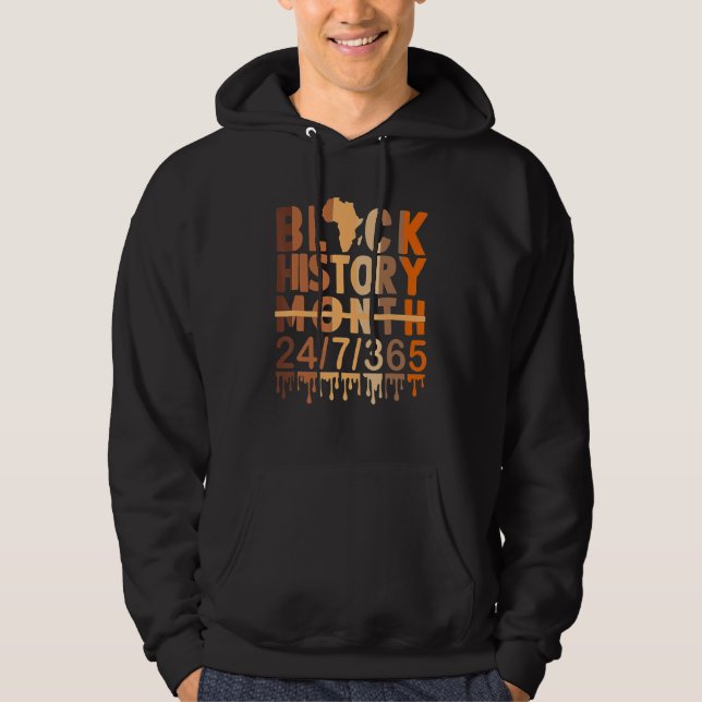 Sudadera Black History Month 247365 Gift Pride African Amer (Anverso)