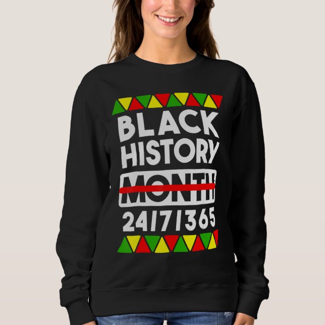 Sudadera Black History Month 247365 Gift Pride African Amer (Anverso)