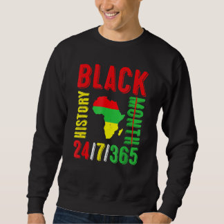 Sudadera Black History Month 247365   Pride African America