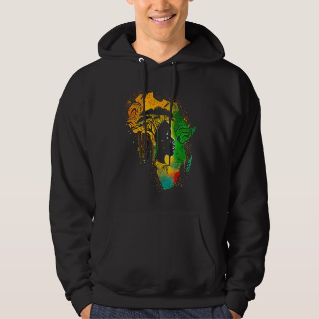 Sudadera Black history month  African American Ancestors' r (Anverso)