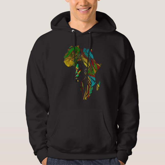 Sudadera Black history month  African American Ancestors' r (Anverso)