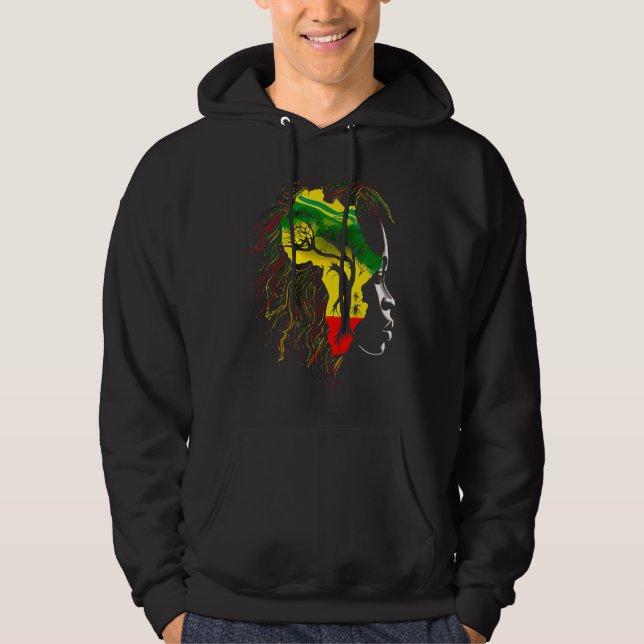 Sudadera Black history month  African American Ancestors' r (Anverso)