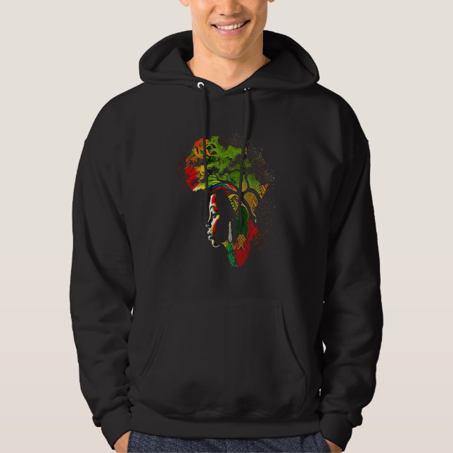 Sudadera Black history month  African American Ancestors' r (Anverso)