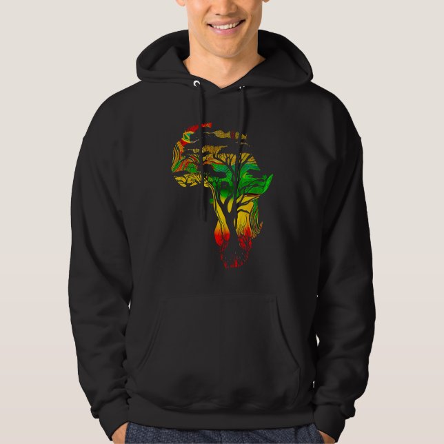 Sudadera Black history month  African American Ancestors' r (Anverso)
