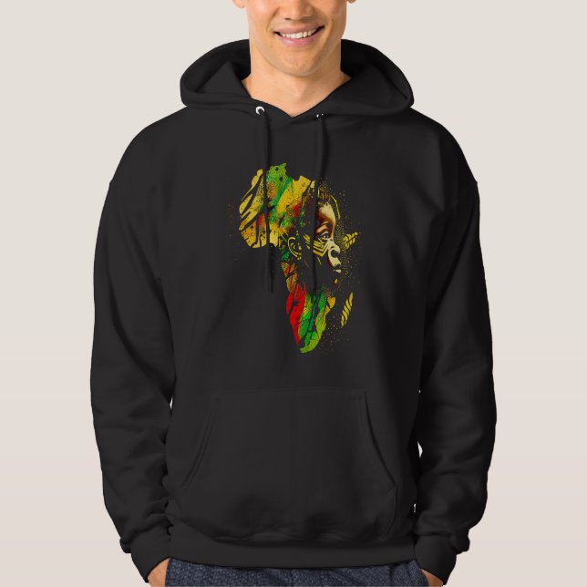 Sudadera Black history month  African American Ancestors' r (Anverso)