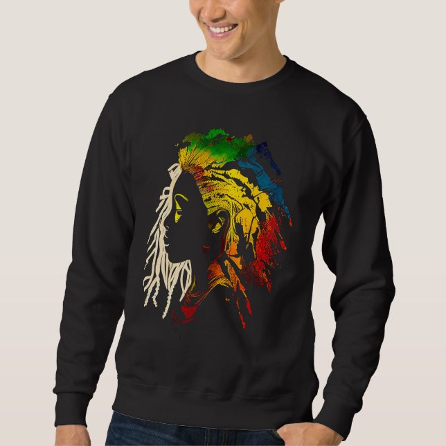 Sudadera Black history month  African American Ancestors' r (Anverso)