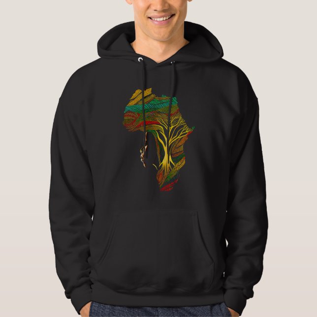 Sudadera Black history month  African American Ancestors' r (Anverso)