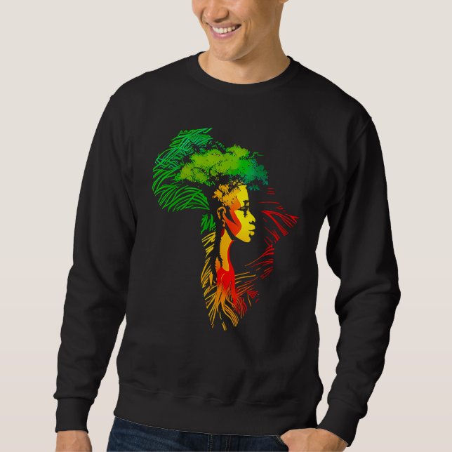 Sudadera Black history month  African American Ancestors' r (Anverso)