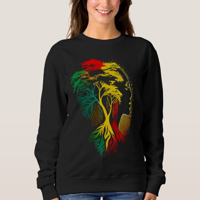 Sudadera Black history month  African American Ancestors' r (Anverso)