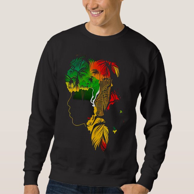 Sudadera Black history month  African American Ancestors' r (Anverso)