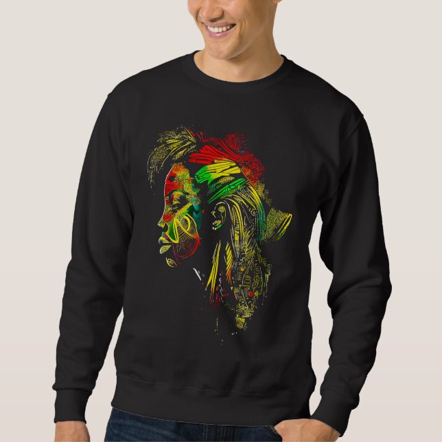 Sudadera Black history month  African American Ancestors' r (Anverso)