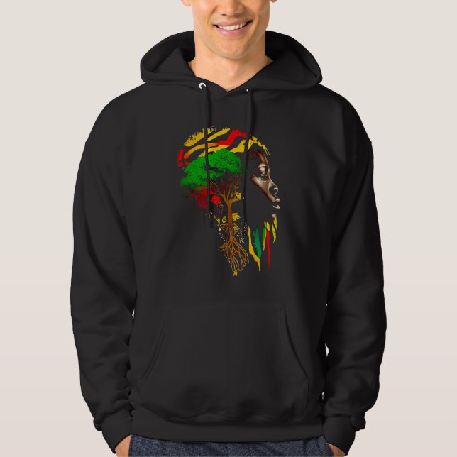 Sudadera Black history month  African American Ancestors' r (Anverso)