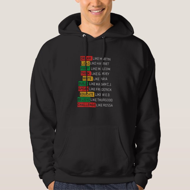 Sudadera Black History Month African American Country Celeb (Anverso)