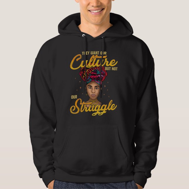 Sudadera Black History Month African American s For Women (Anverso)