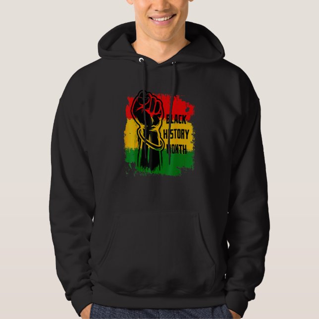 Sudadera Black History Month BHM African Gift For Men, Wome (Anverso)