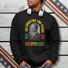 Sudadera BLACK HISTORY MONTH Celebrating 100 Years BHM