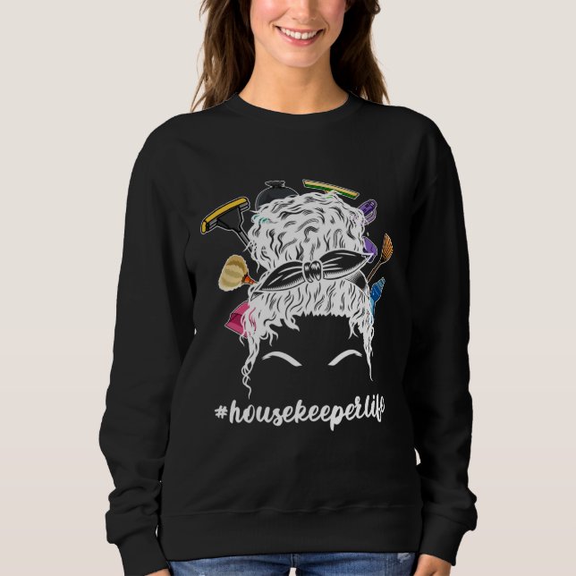 Sudadera Black Housekeeper Life African American Housekeepi (Anverso)