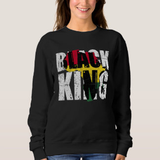 Sudadera Black King Africa Map Black History Month Africa P
