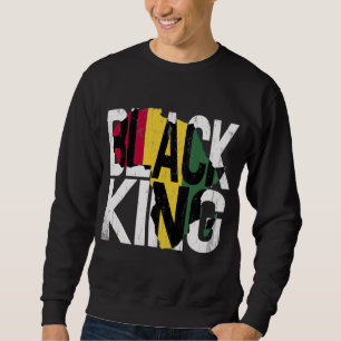 Sudadera Black King Black History Month African American Pr