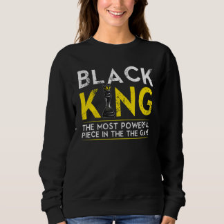 Sudadera Black King The Most Powerful Piece In The Game