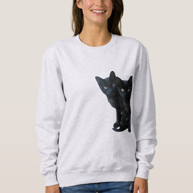 Sudadera Black Kittens (Anverso)