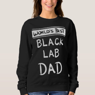 Sudadera Black Lab Dad Daddy Labrador Recuperar Perro de Id