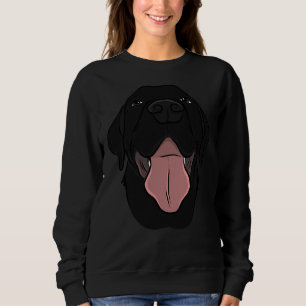 Sudadera Black Lab Labrador negro recuperador de laboratori