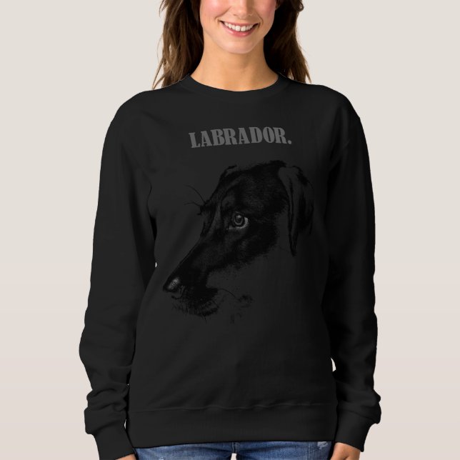 Sudadera Black Labrador Premium (Anverso)