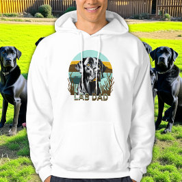 Sudadera Black Labrador Retriever | Papá Lab