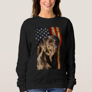 Sudadera Black Labrador Retriever UFlag Black Lab