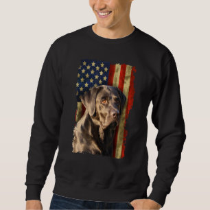 Sudadera Black Labrador Retriever UFlag Black Lab