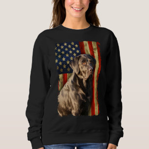 Sudadera Black Labrador Retriever UFlag Black Lab