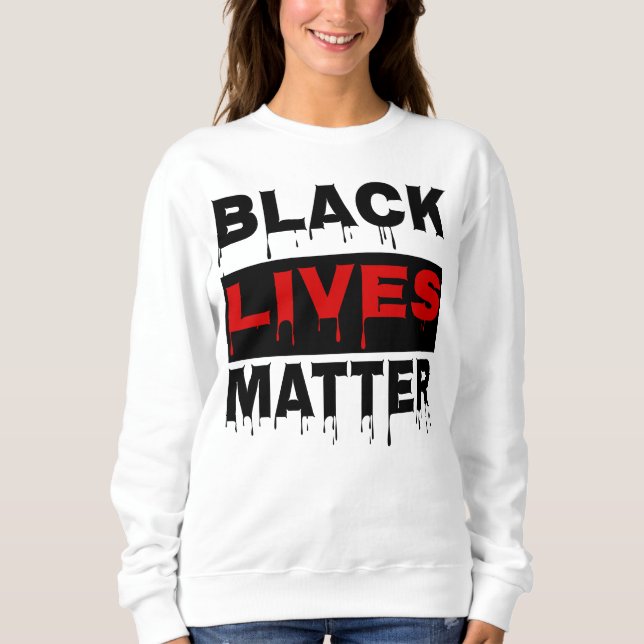 Sudadera 👊 Black Lives Matter-Inspirador crewneck (Anverso)