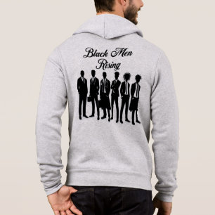Sudadera Black Men Rising Liderazgo Inspirador