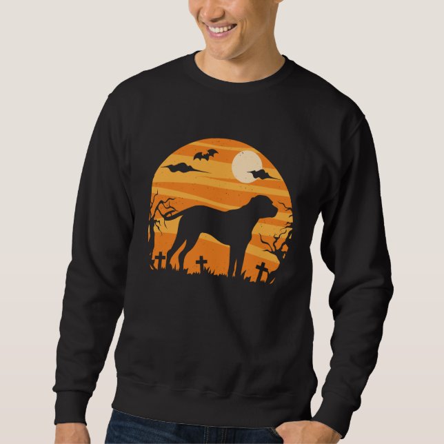 Sudadera Black Mouth Cur Halloween  Costume   Mom Dad (Anverso)