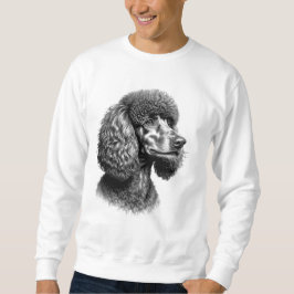 Sudadera Black Poodle Dog Art Men’s Sweatshirt
