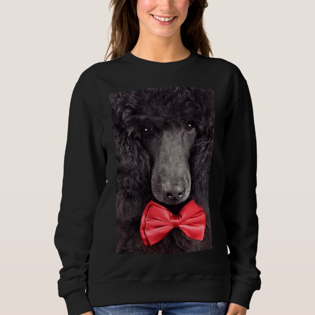 Sudadera Black Poodle Long (Anverso)