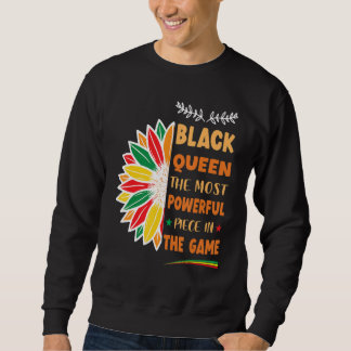 Sudadera Black Queen The Most Powerful Piece Black History