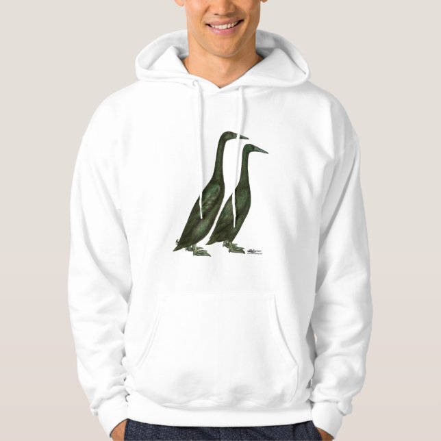 Sudadera Black Runner Ducks (Anverso)