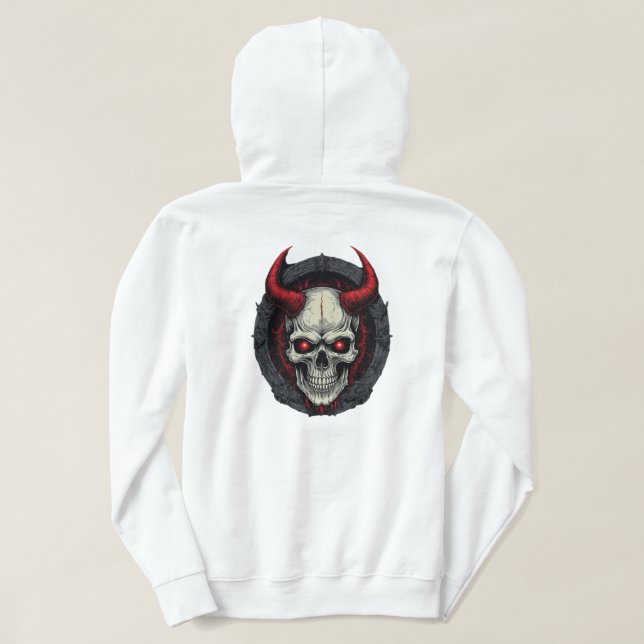 Sudadera Black Skull (Reverso del diseño)