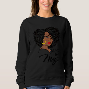 Sudadera Black Smart Dsp Afro Love Melanin African American