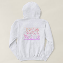 Sudadera Black@White Gato para mujer