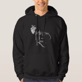 Sudadera Black & White Love Hoodie