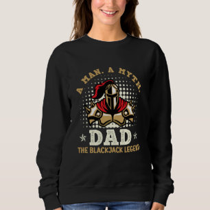 Sudadera Blackjack Casino A MAN A MYY DAD EL BLACKJACK LE