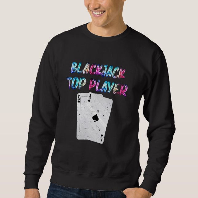 Sudadera BLACKJACK JUGADORES PRINCIPALES Blackjack Player C (Anverso)