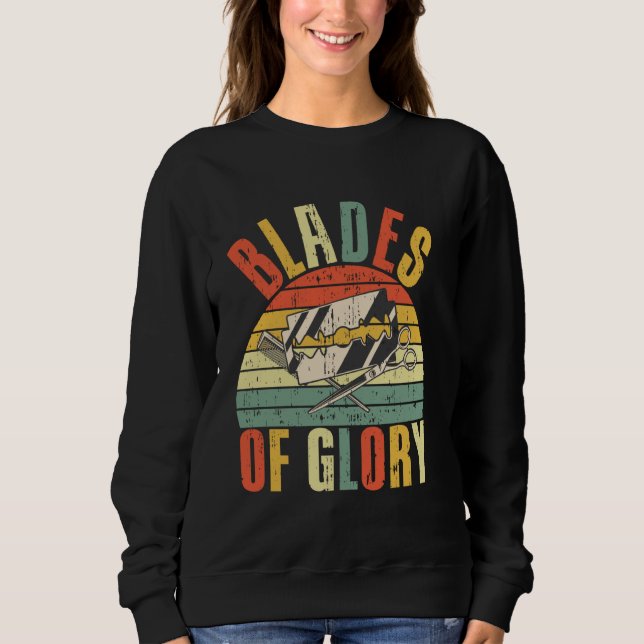 Sudadera Blades de Glory Barber (Anverso)